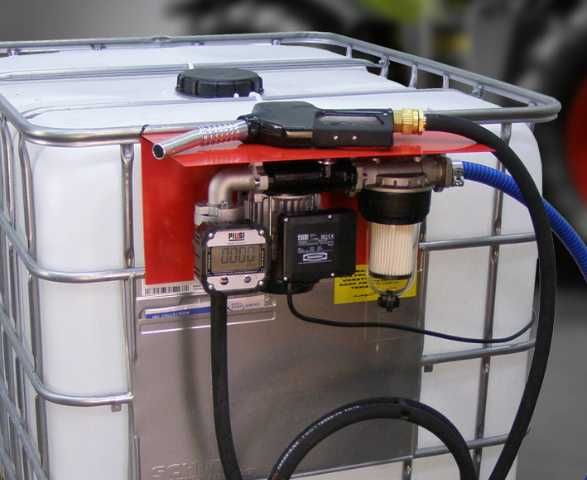 Міні АЗС з точним лічильником для дизпалива 220В 56л/хв PIUSI Італія