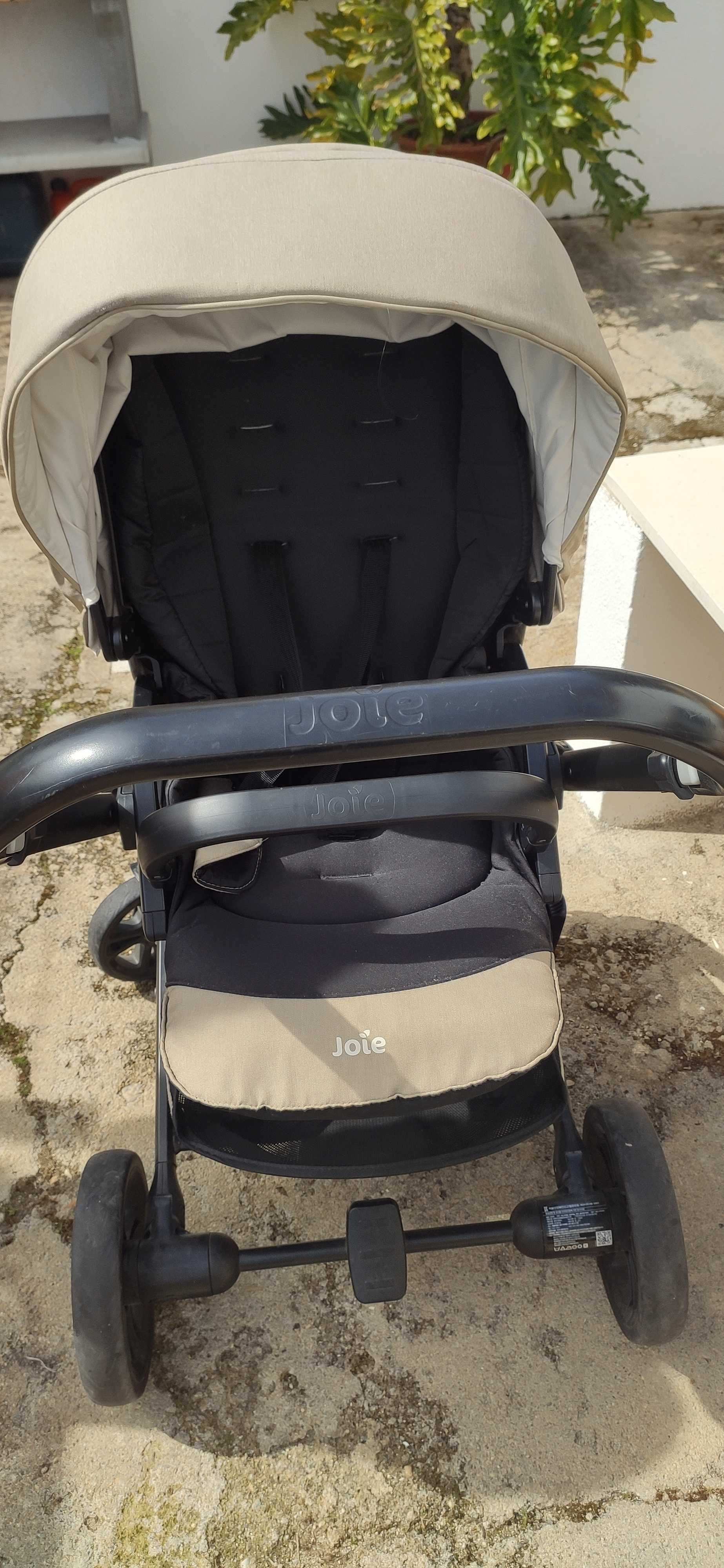 Conjunto de carro bebe com ovo e base isofix