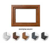 Okno gospodarcze PREMIUM inwentarskie rozwierno-uchylne 80x60 PROMOCJA