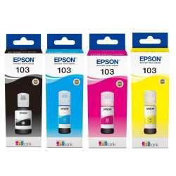 Набір  оригіналтних чорнил Epson 103 
Підійде для EPSON L: L1110, L310