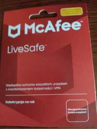 Antywirus McAffee LiveSafe (12 miesięcy)