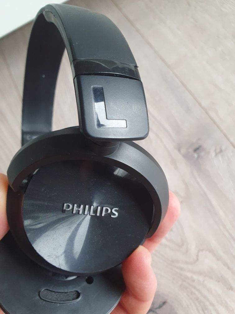 Sluchawki bezprzewodowe Philips bluetooth mikrofon rozmowy nauszne