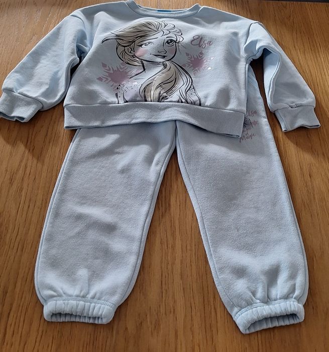 Dres ocieplany bluza + spodnie Elsa 104