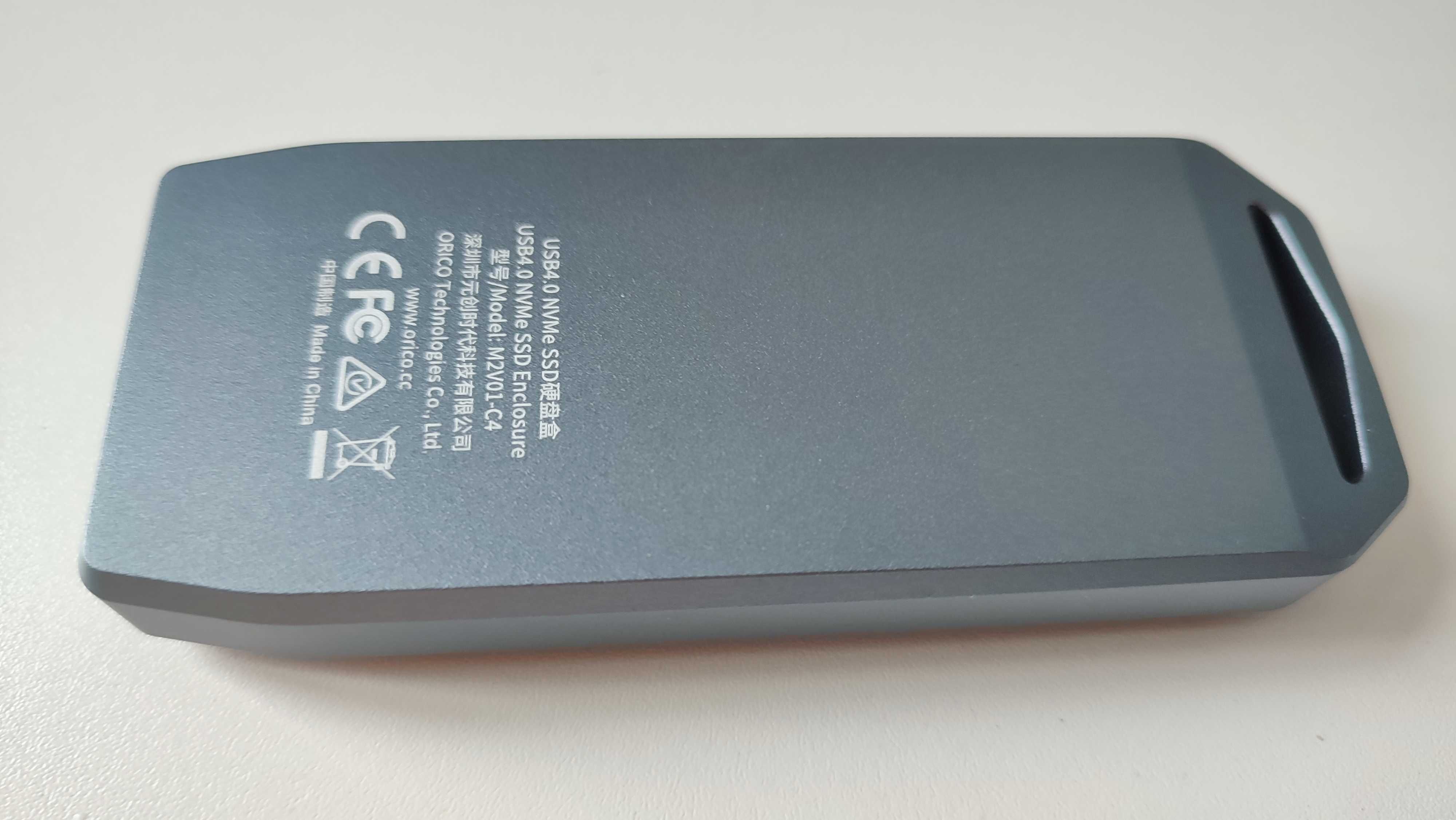 Внешний кейс бокс карман для M2 NVMe ORICO 40 Гбит/с USB4 M2V01-C4