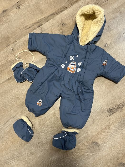 Зимовий дитячий комбінезон