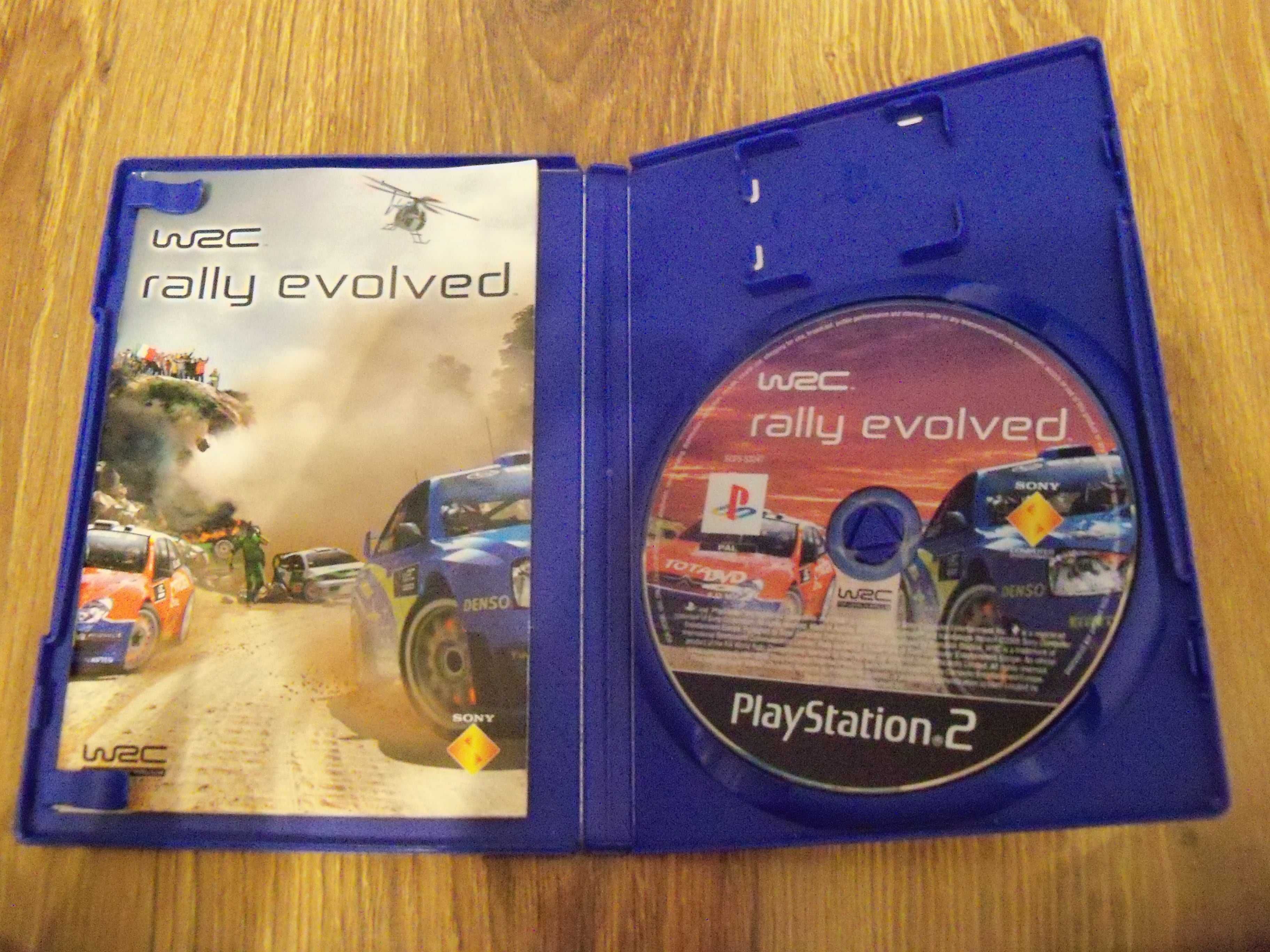 Gra WSC rally evolved na playstation 2