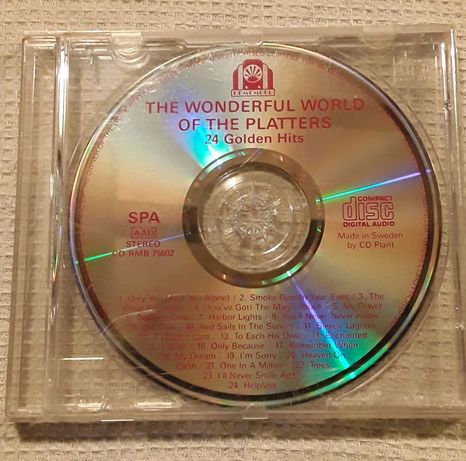 CD The Wonderful World of The Platters 24 Gonden Hits