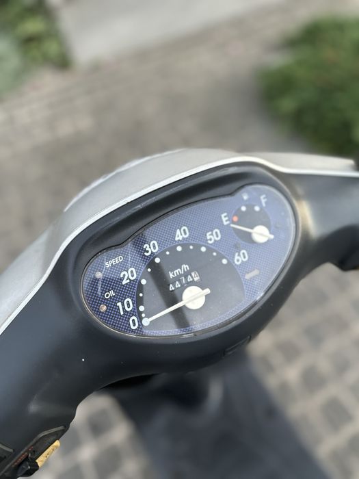 Honda Dio Fit з доками на модних номерах скутер мопед