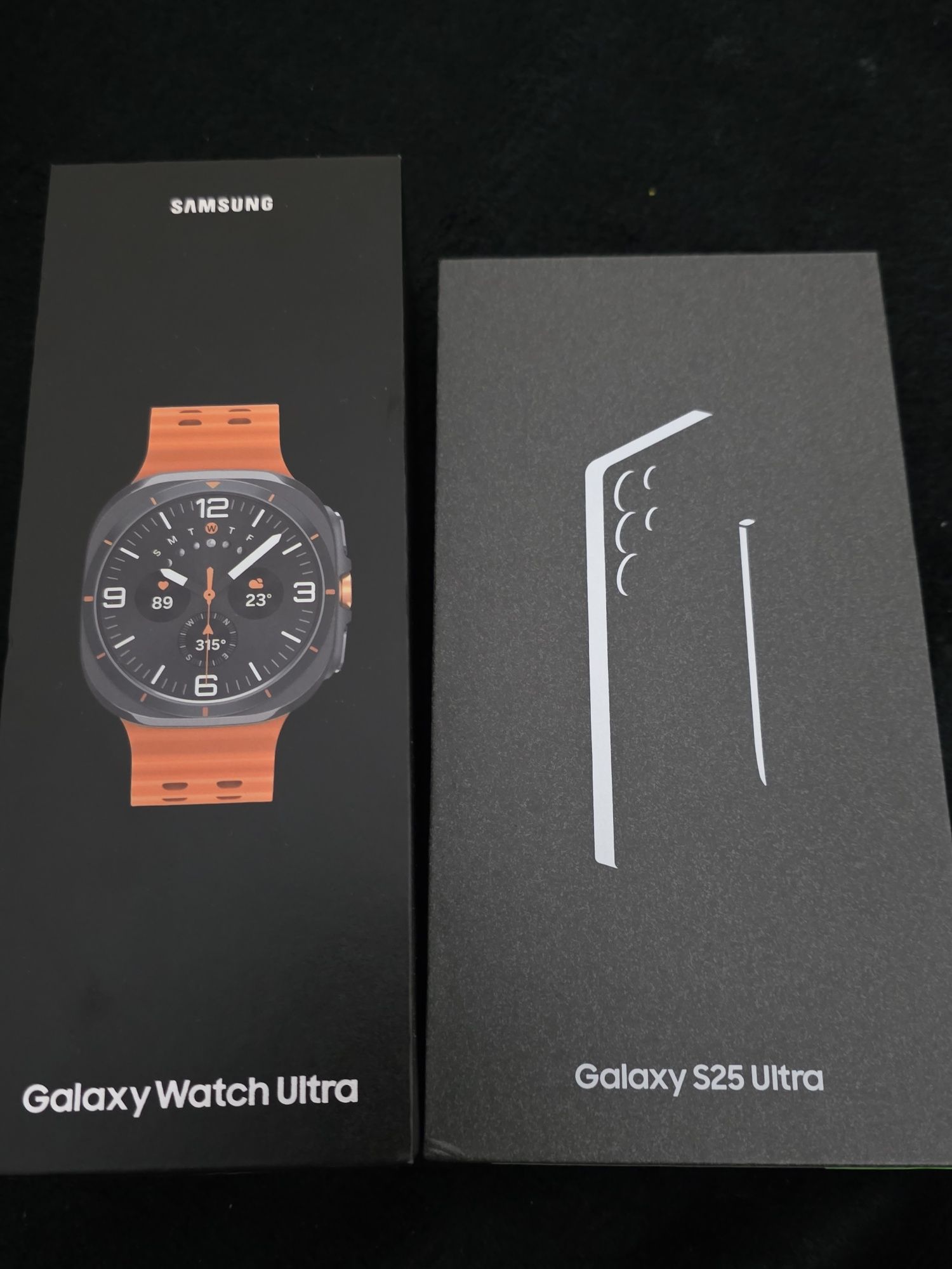 Samsung Galaxy s25 Ultra 256 Black + Samsung Watch Ultra