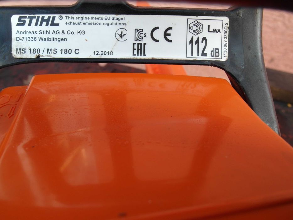 STIHL MS 180 стан нової, без проблем