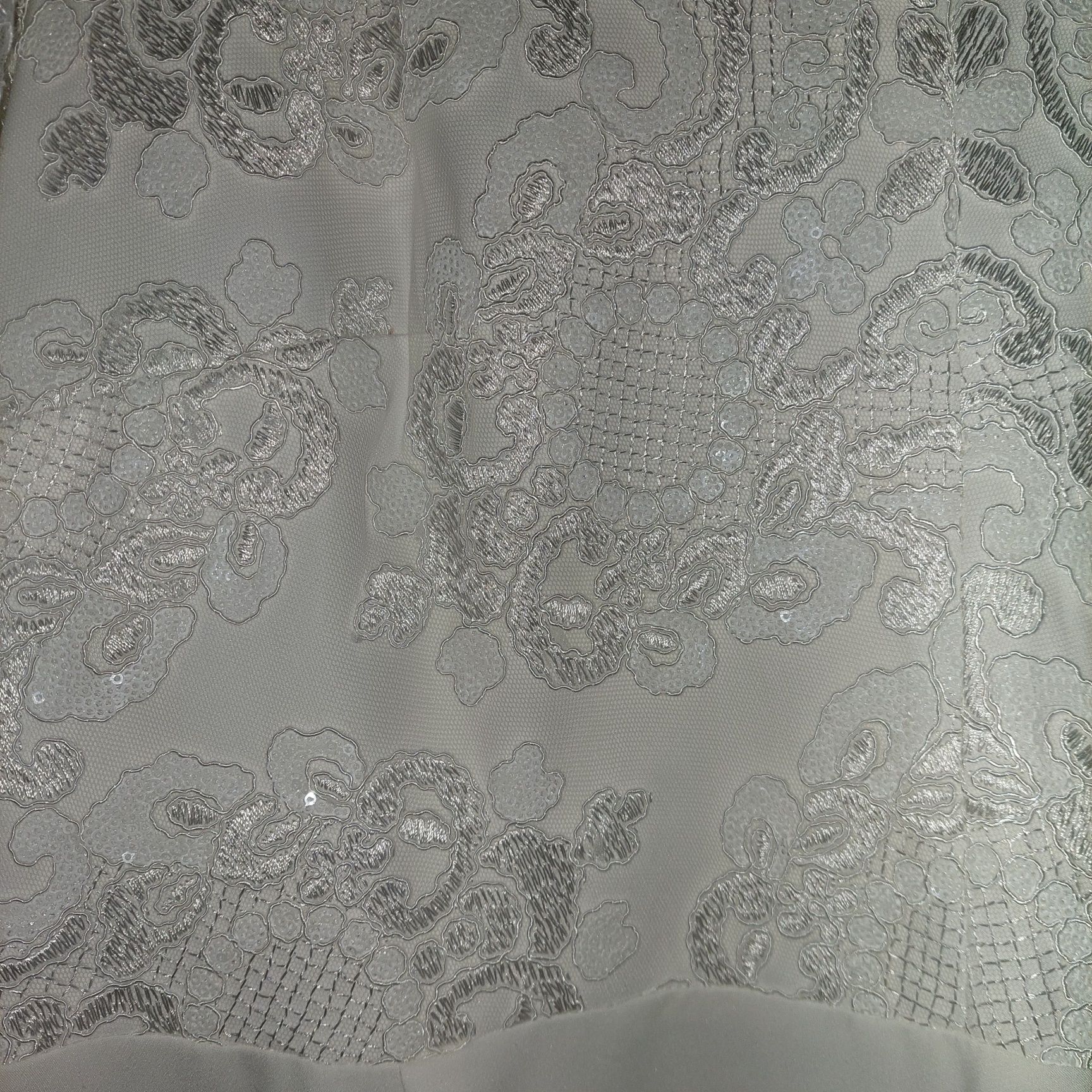 Suknia slubna plus size rozm 54 ecru