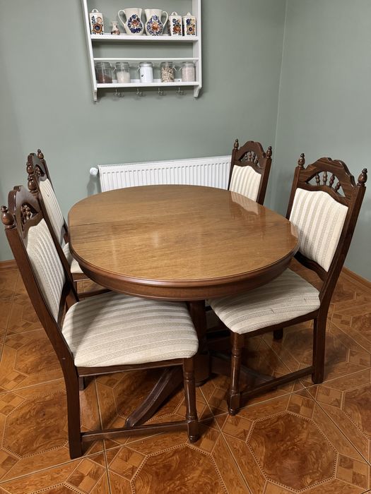 Stół i 4 krzesła - Ludwiki