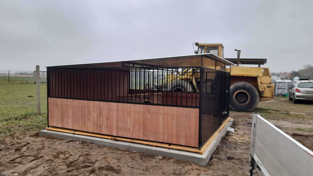 kojec klatka box zagroda dla psa 4x2 modułowe ,schowki Kojce