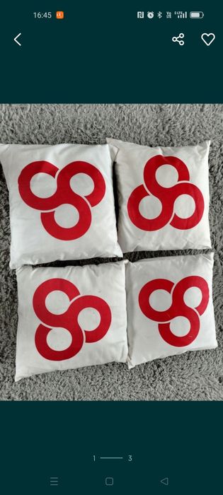 3poduszki mini całość 10 zl