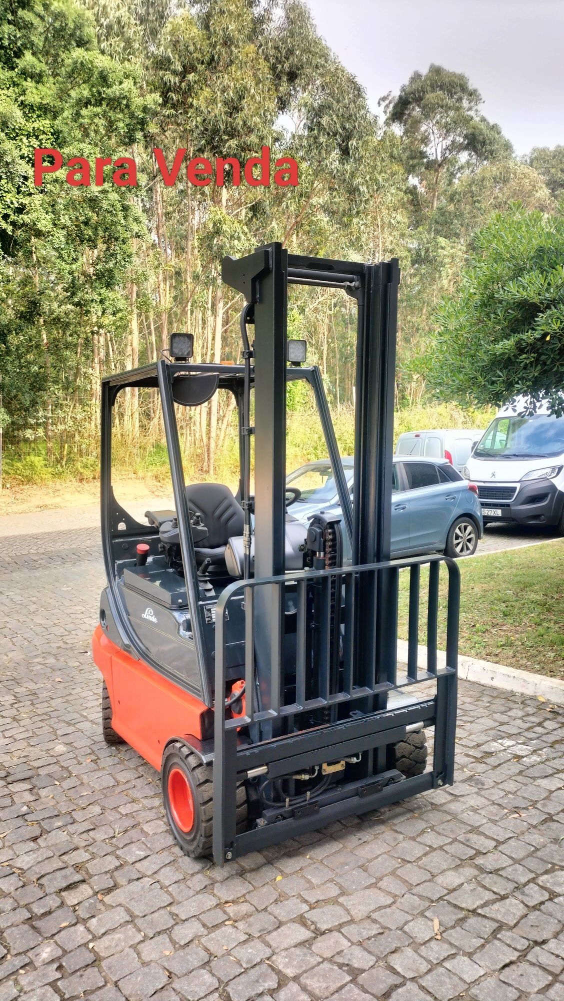 Empilhador Elétr. Linde 1800kg , Duplo 3,80mt , Excelente Estado