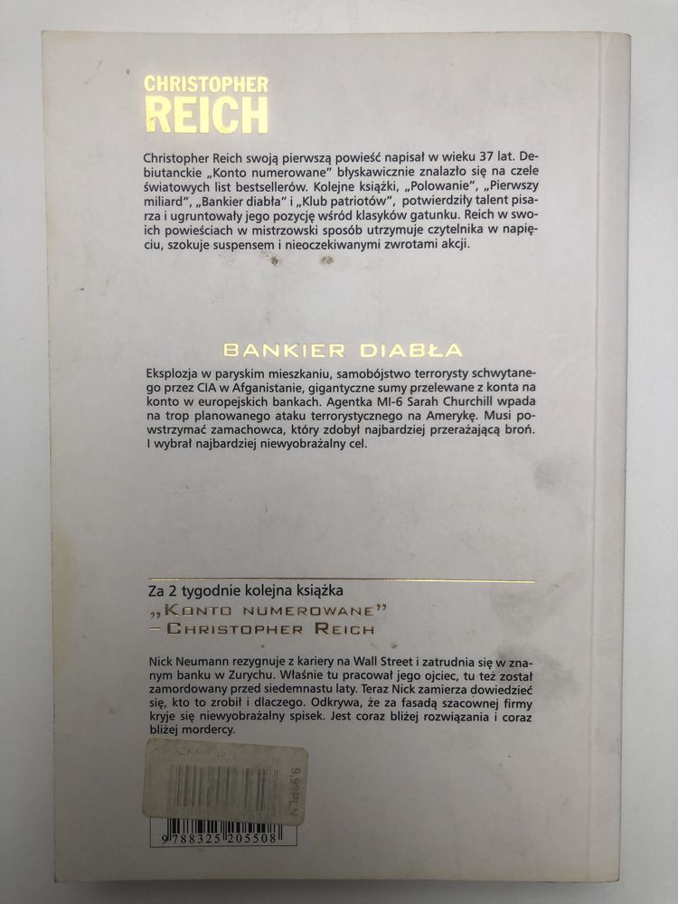 Bankier Diabła - Christopher Reich
