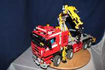 Lego Technic 8258 Wielka ciężarówka z dźwigiem
