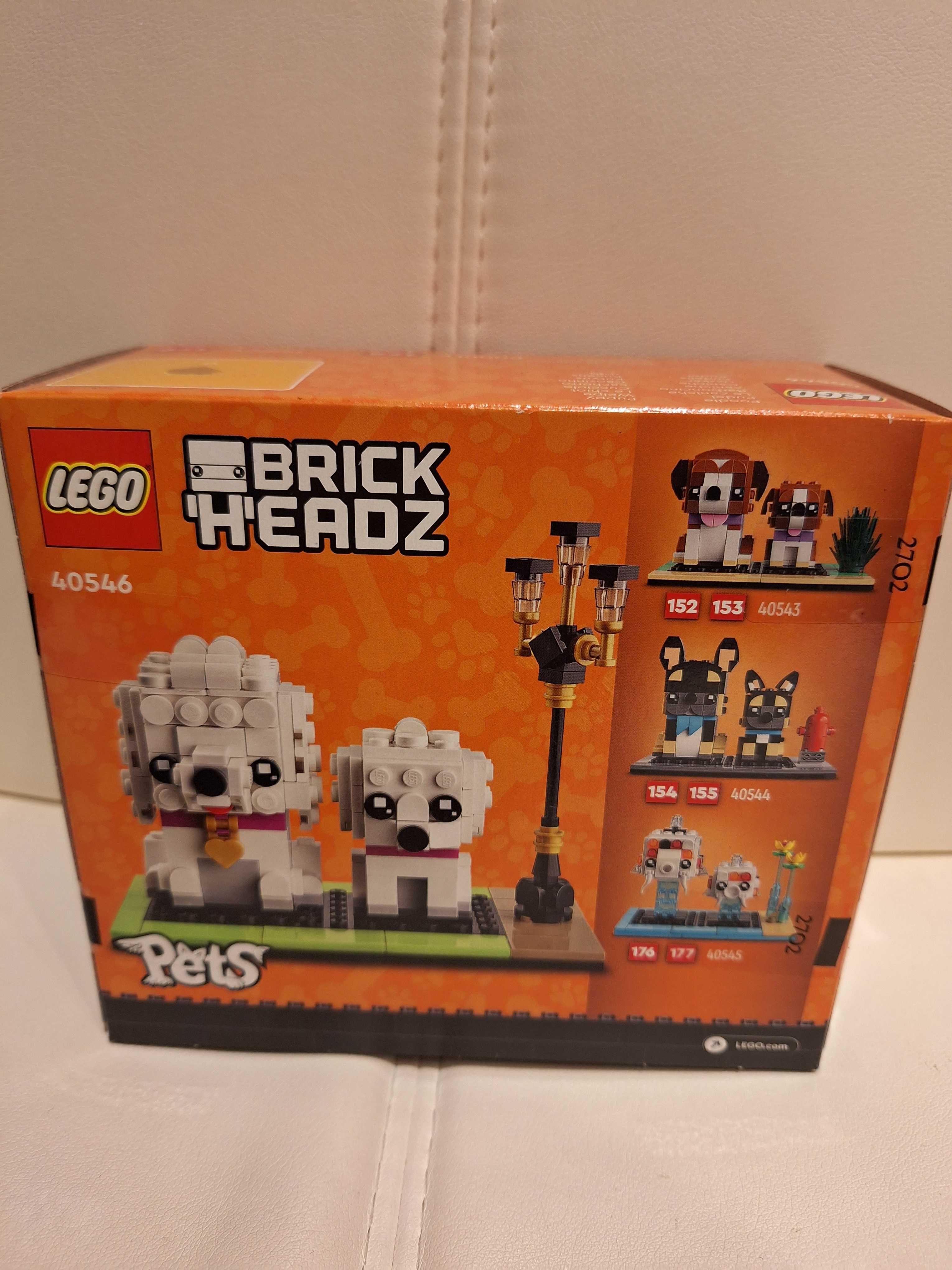 Lego pets brickheadz 40546 Psy pudle