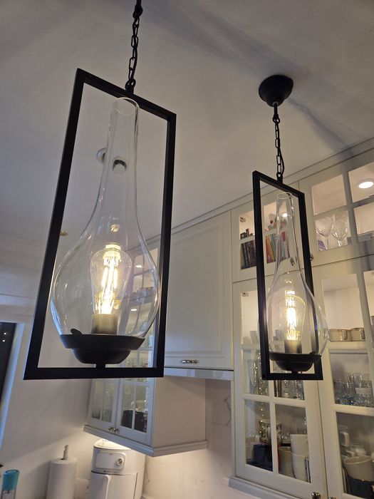 Lampy industrialne czarne loft