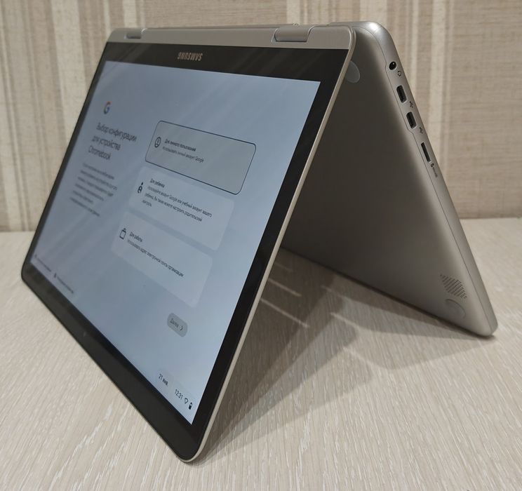 Samsung Chromebook Plus V2 12,2" IPS FHD, Intel 3965Y 4Gb ОЗУ 32Gb SSD