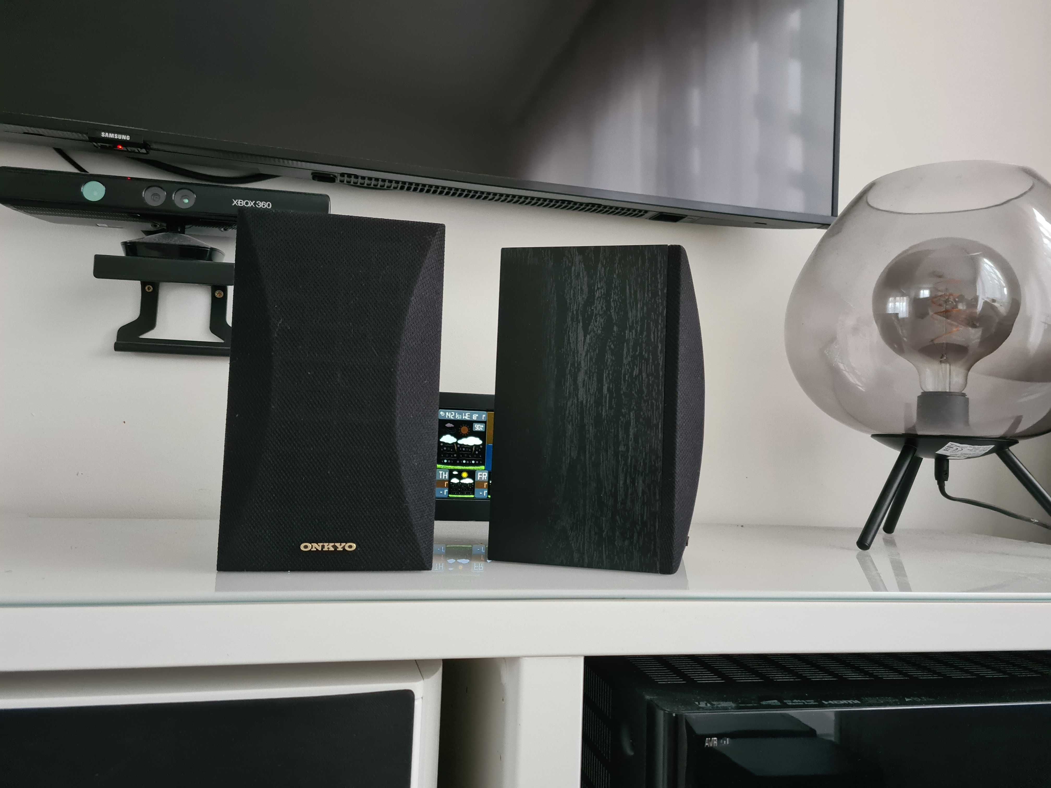 OKAZJA Onkyo skr 101 głośniki monitory surround czarne kino domowe
