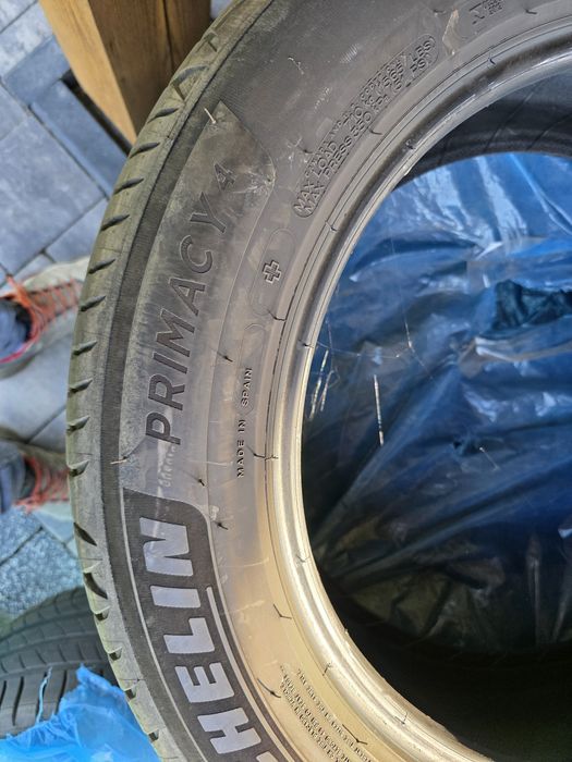 1 sezon używane Opony letnie Michelin Primacy 4 - 215/60R17 96V