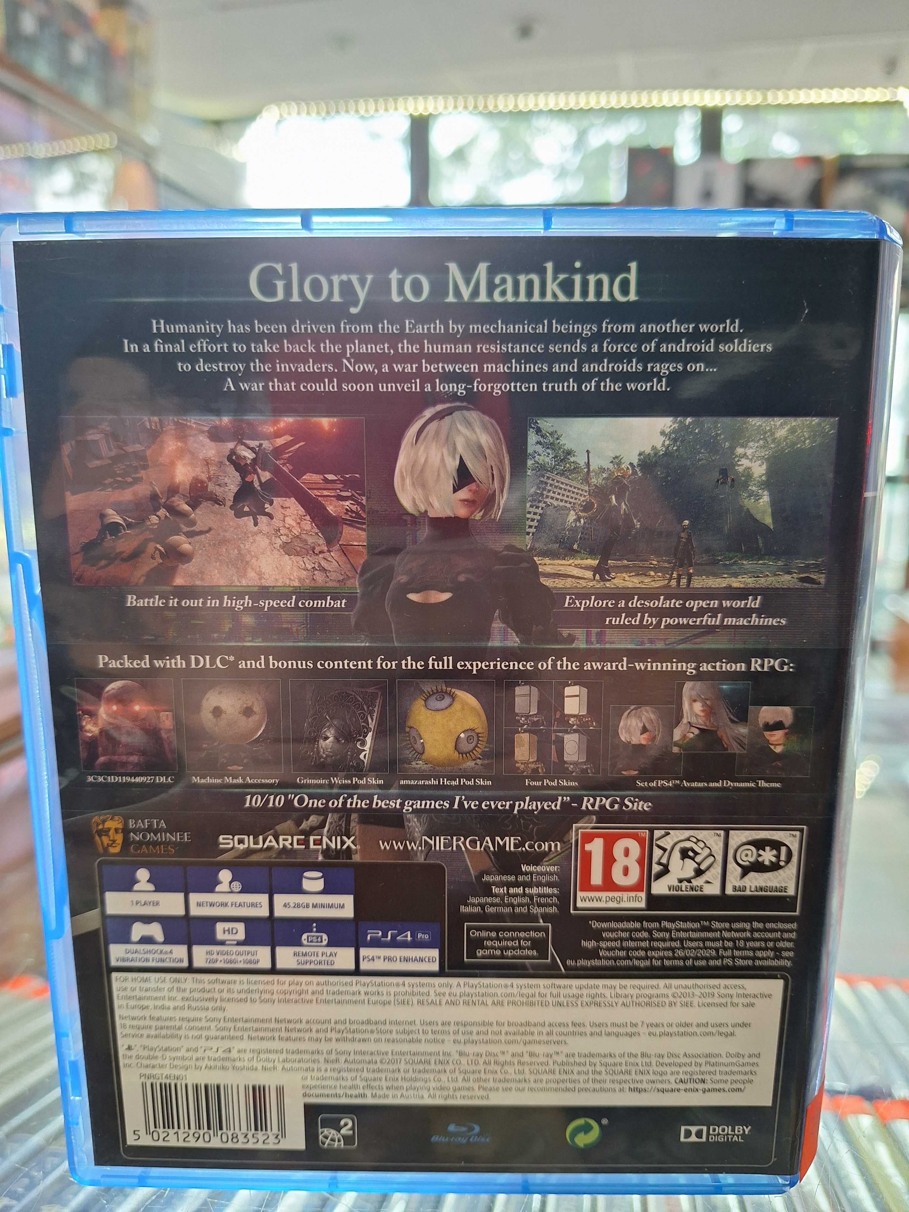 NieR Automata PS4, BDB, Sklep, Wysyłka, Wymiana Centrum Grania