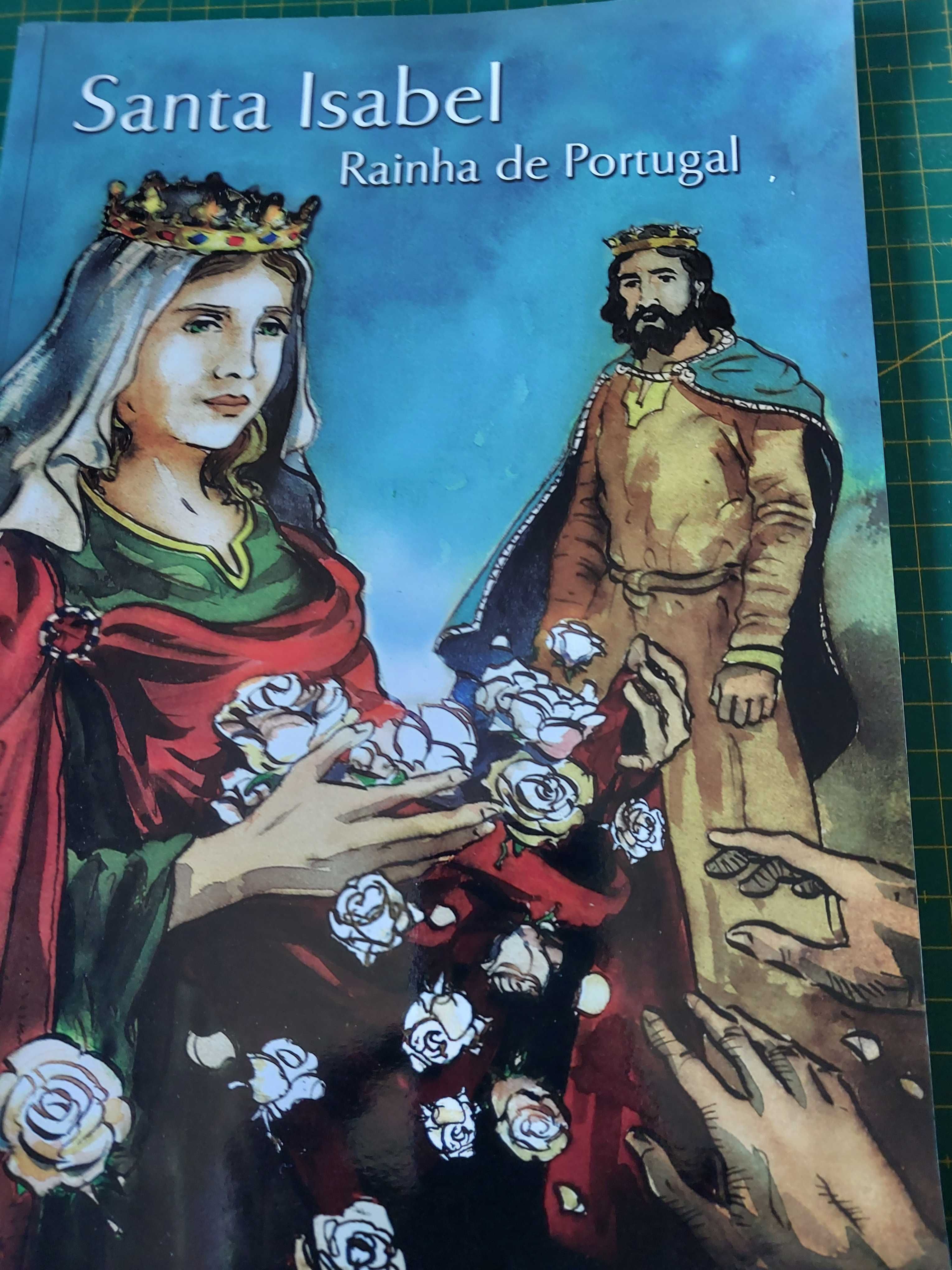 Livro ilustrado sobre Santa Isabel - Rainha de Portugal