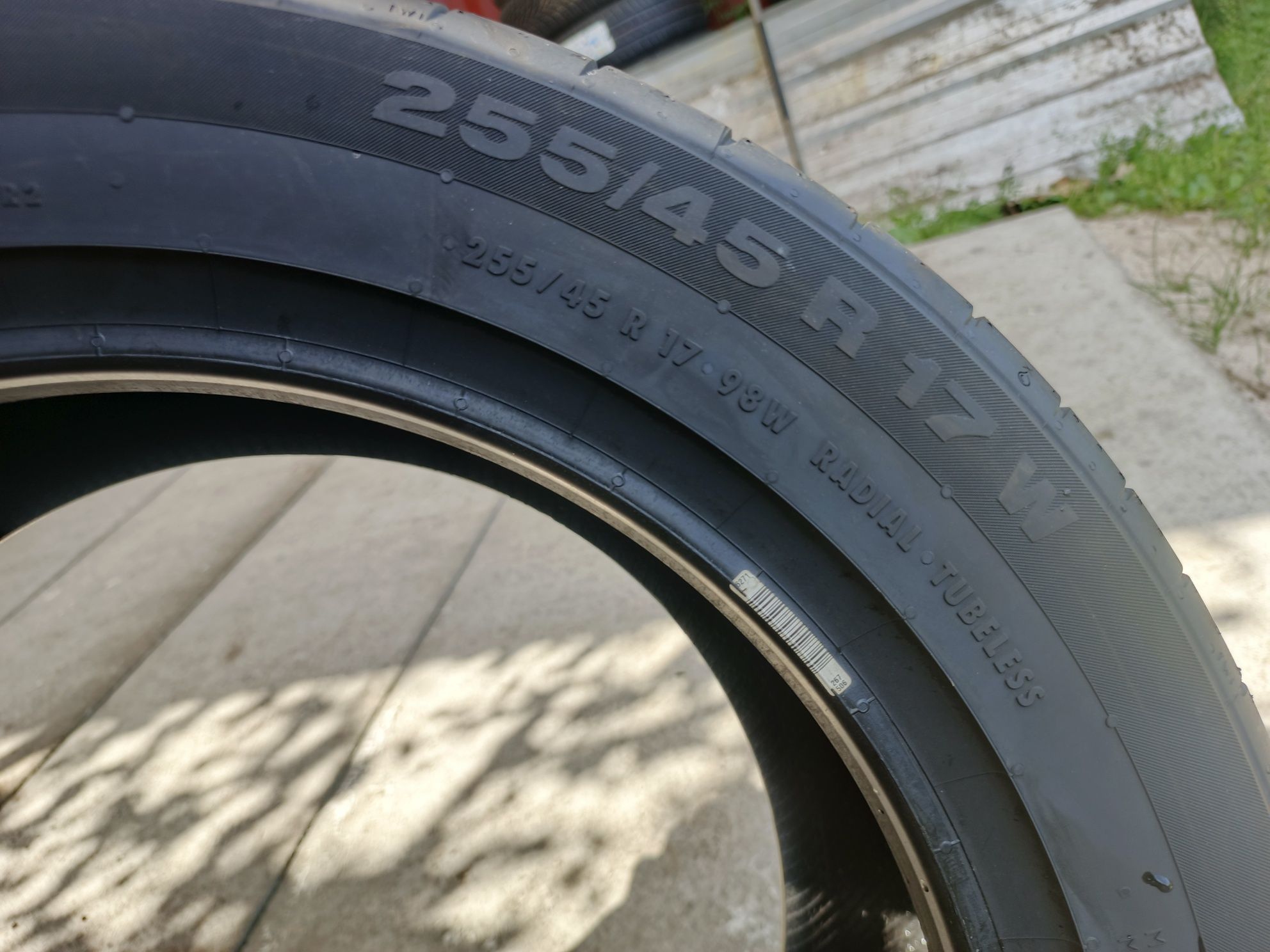 (C) Nowe opony letnie 255/45/17 Continental SSR RUN FLAT 2 sztuki 23r