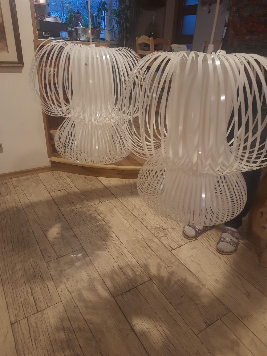 Plastikowe abażury  lampy