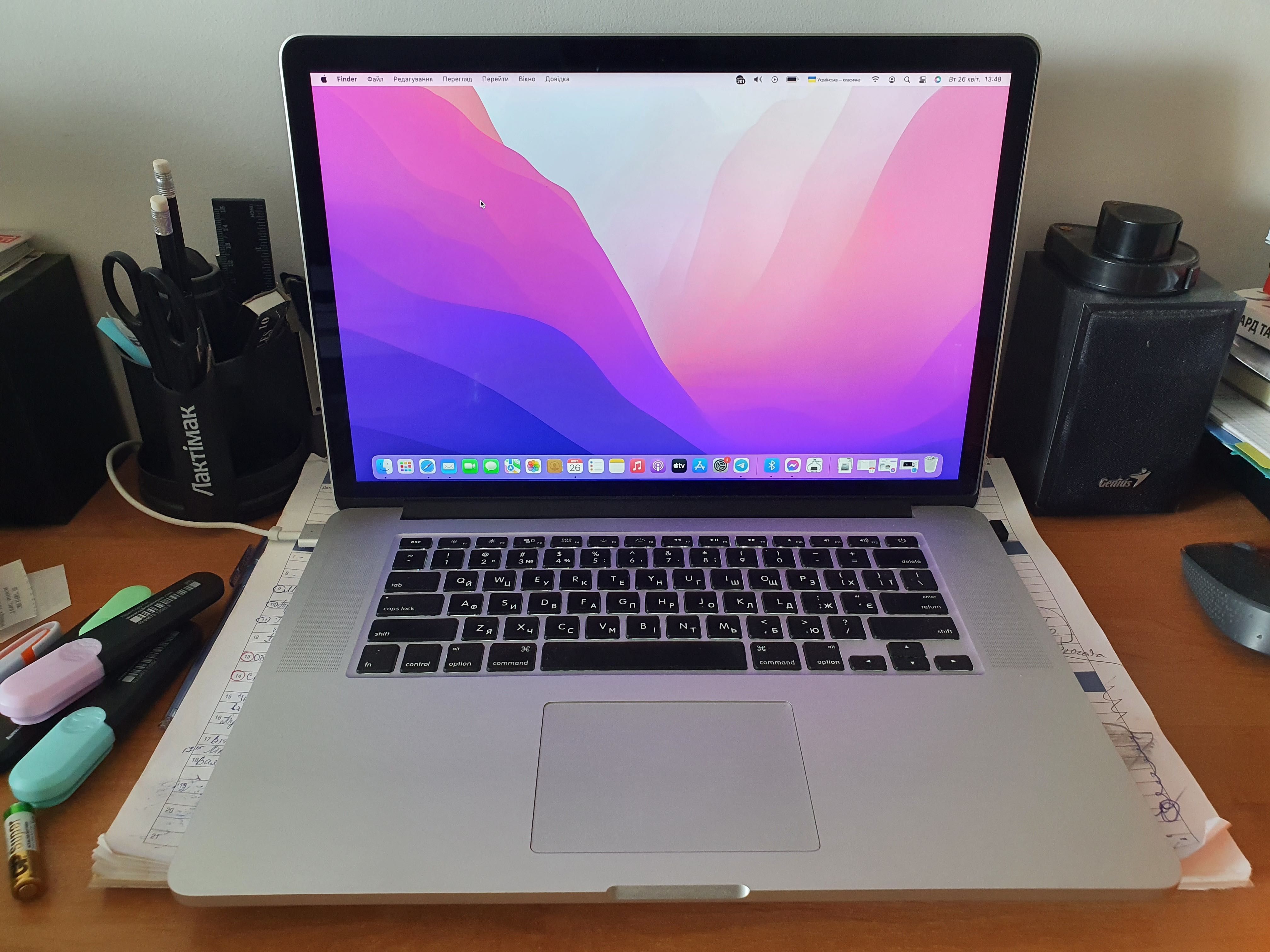 MacBook Pro 15” Retina 2015 Core i7 2.5GHz/16/512