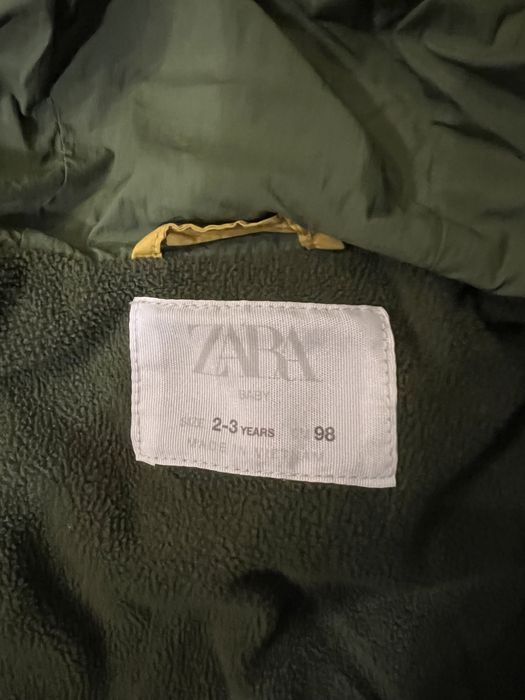 Куртка зимова zara