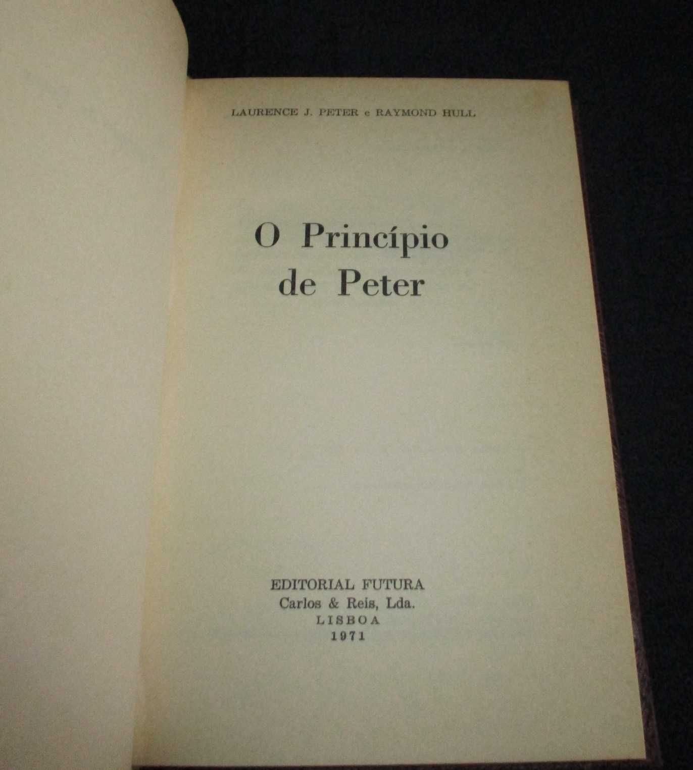Livro O Princípio de Peter Laurence e Raymond Hull