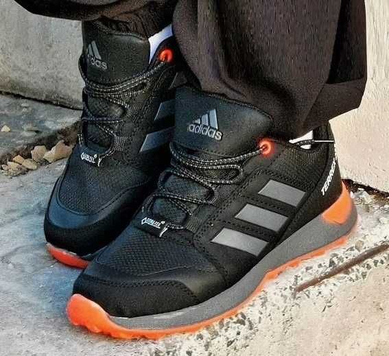 Зимние Термо Кроссовки Мужские Черные Адидас Терекс ADIDAS Terrex