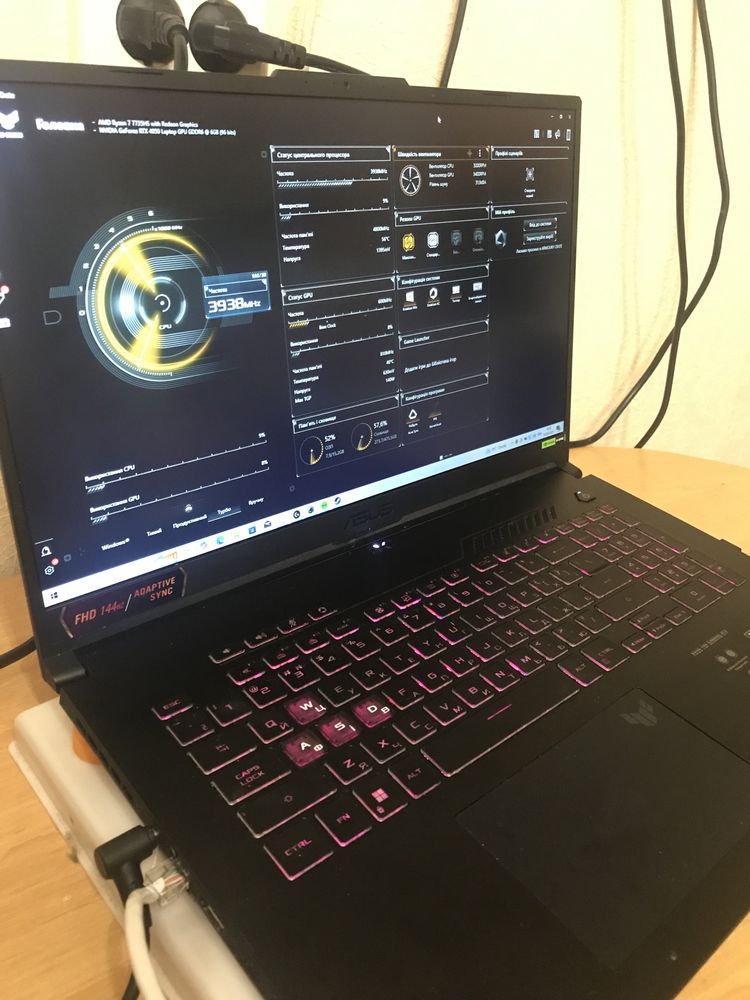 Asus Tuf Gaming A17 RTX 4050 6gb
