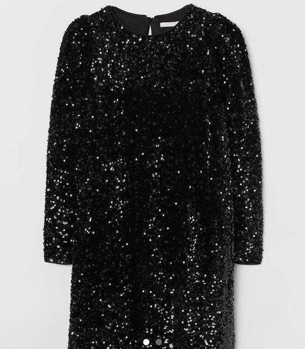 Чорна оксамитова сукня з лелітками H&M плюс сайз XL 52-54 розмір