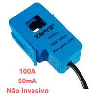 Sensor Corrente AC 100A SCT-013 Não Invasivo