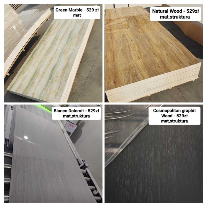 Płyty Węglowe Panele Ścienne 280x122cm Nowy Asortyment!!! Wodoodporne