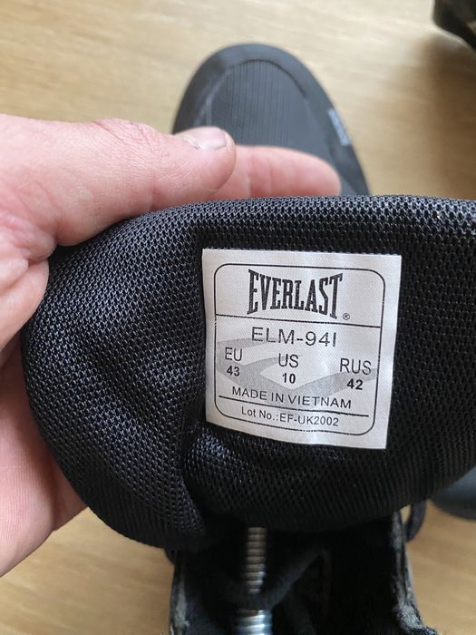 Боксерки everlast ultimate 43 size