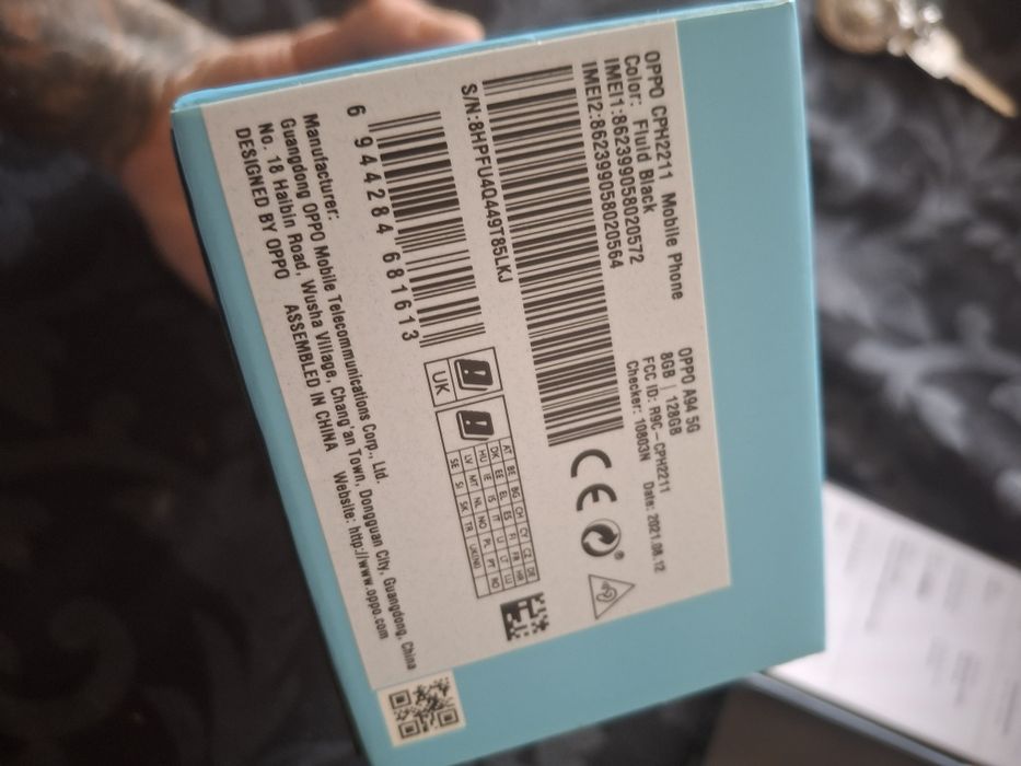Oppo A94 5G (vendo ou troco)