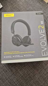 Słuchawki Jabra Evolve2 65 link380a MS Stereo Black nowe