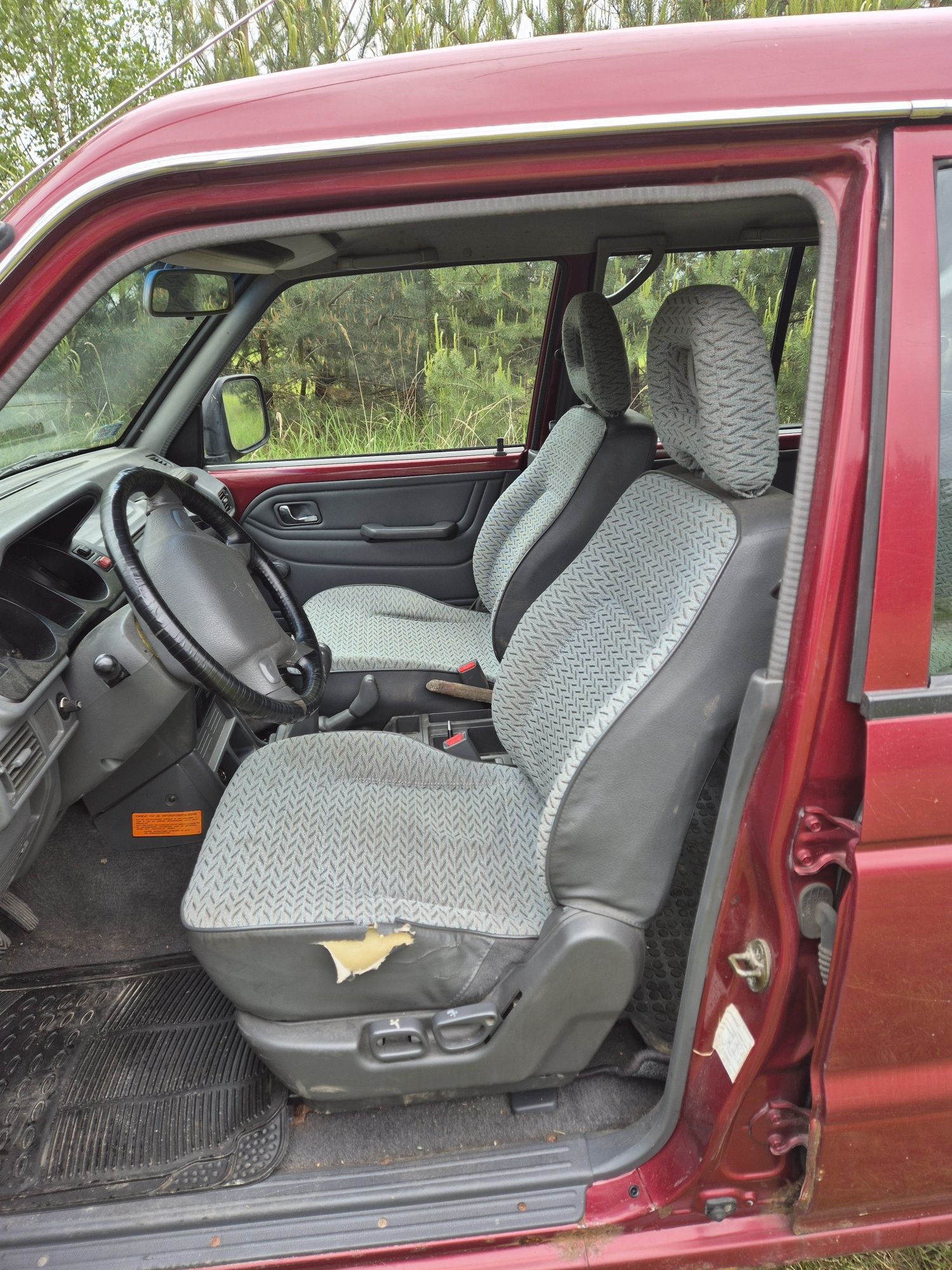 Mitsubishi pajero uszkodze