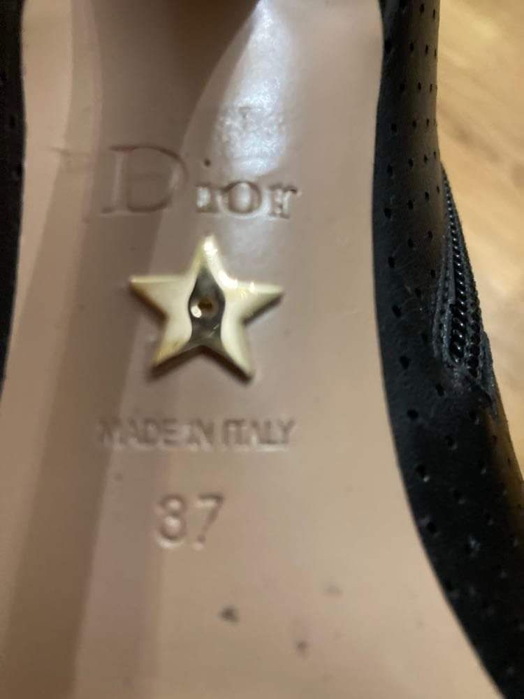 Botins Dior pretos 37