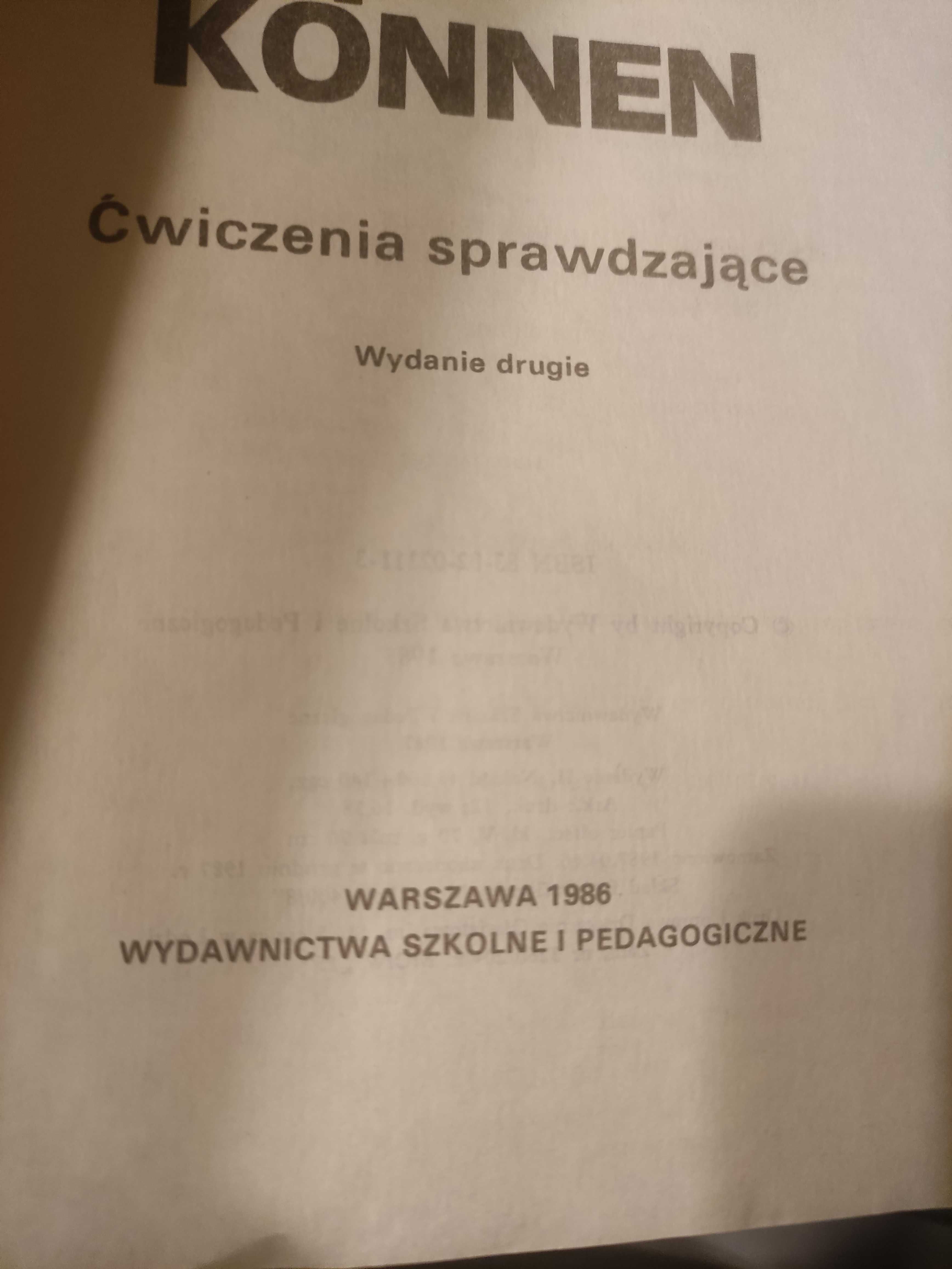 Książka do nauki języka niemieckiego. Ćwiczenia sprawdzające