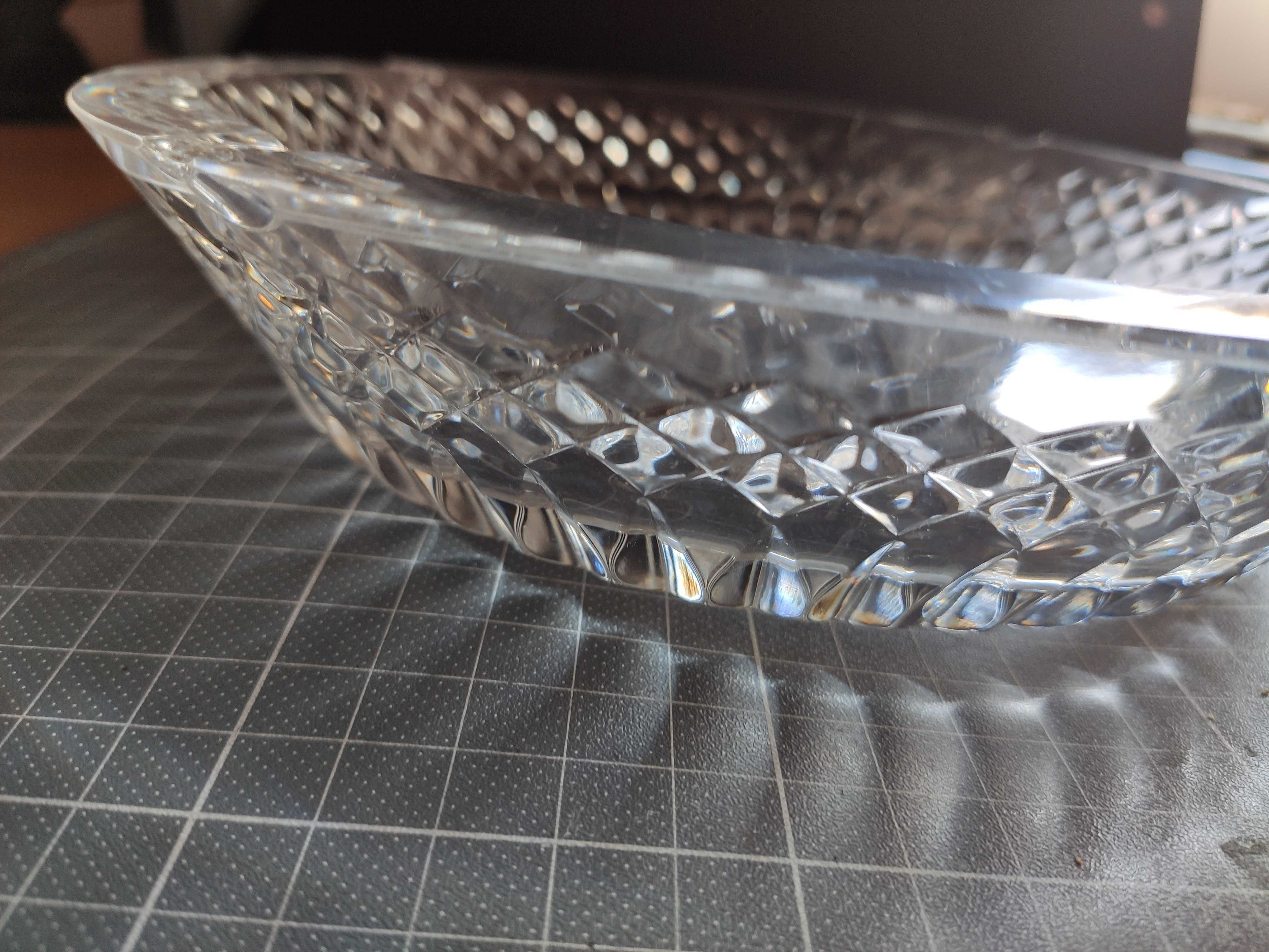 Cinzeiro  de cristal com brasão da Região Militar do Norte (22 cm)