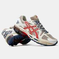 Кроссовки Asics Gel-Kahana 8 Ivory Blue Red/Brown sole