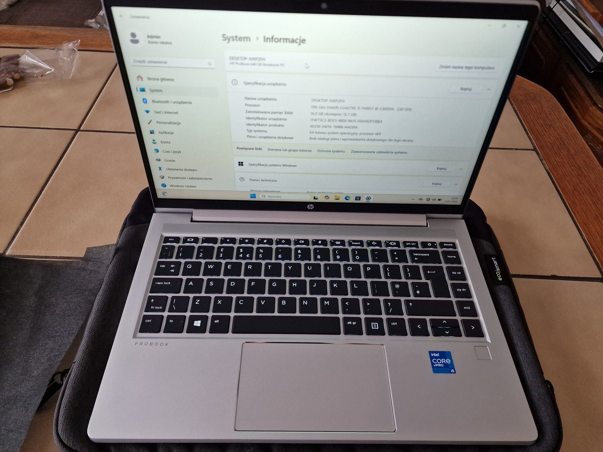 Laptop HP Pro Book 640 G8