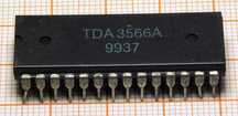 Układ TDA3566A Dekoder kolorów PAL NTSC Philips [033]