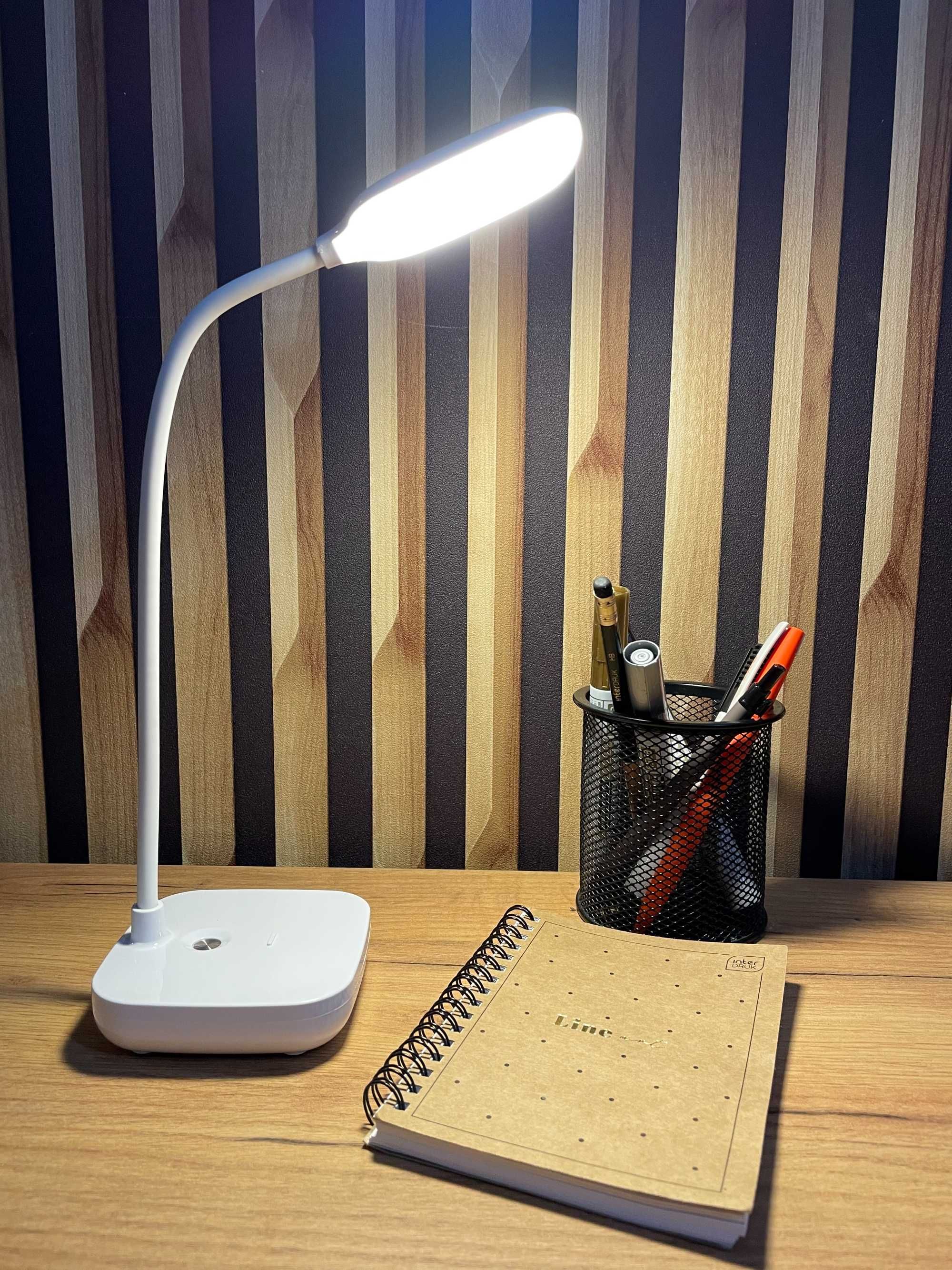 Lampka na biurko led nocna szkolna biurkowa lampa