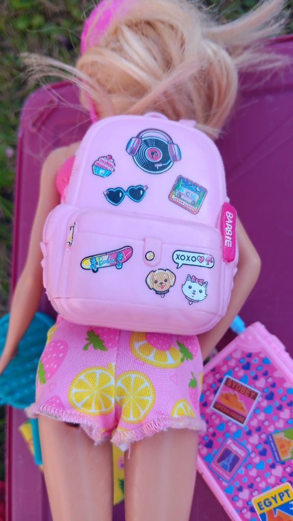 Lala lalka barbie akcesoria lato zabawka dziewczynka